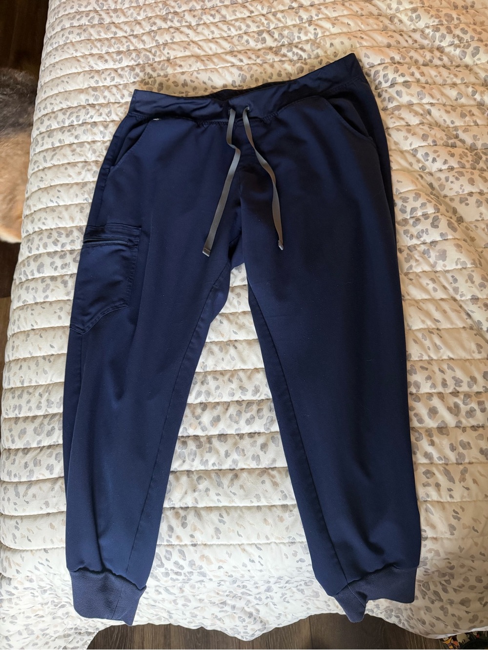 FIGS Navy Blue Jogger Scrub Pants